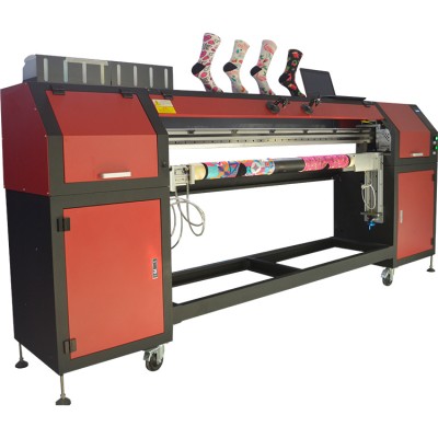 Custom colourful digital socks printing machine,cotton socks printer