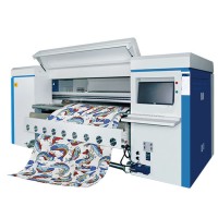 Belt Type Industrial Textile Printer Direct Printing Digital Belt Textile  Printer