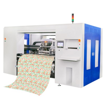 Dtg Textile Printer Multi Color Direct Belt Textile Printer Direct Fabric Printing Machine